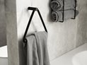 Towel Hanger metal (Black)