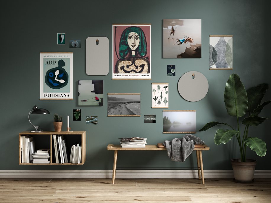 Picture Wall Green