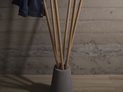 EKTA Spaghetti Coat Rack Cement