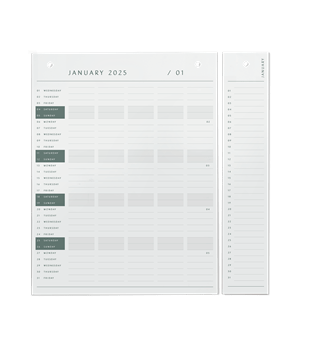 PBR - Planner Board Refill 2025