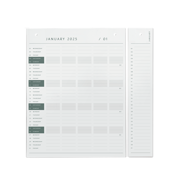 PBR - Planner Board Refill 2025