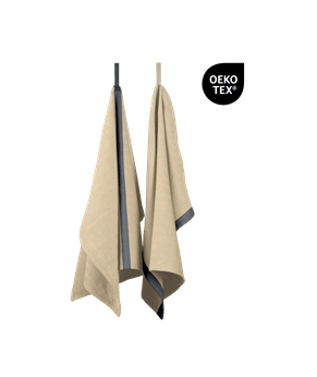 EKTA Living-Tea Towel-Taupe Blue-EK-TT260