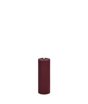 UYUNI-Melted Pillar Candle Smooth W5 x H14,5cm WR