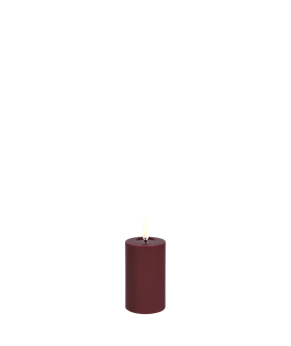 UYUNI-Melted Pillar Candle Smooth W5 x H7,5cm WR