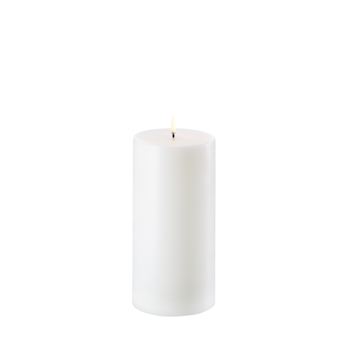 Uyuni-Pillar Candles Smooth-W10,1 x H20,3cm-UL-PI-NW-C10120