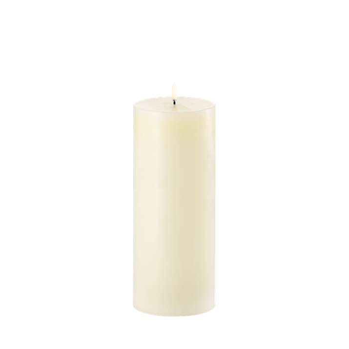 Uyuni-Pillar Candles Smooth-W10,1 x H25cm-UL-PI-IV-C10125