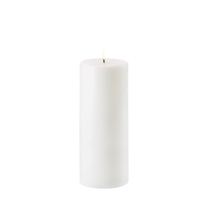 Uyuni-Pillar Candles Smooth-W10,1 x H25cm-UL-PI-NW-C10125