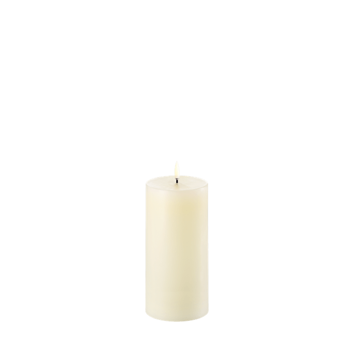 Uyuni-Pillar Candles Smooth-W7,8 x H15,2cm-UL-PI-IV-C78015