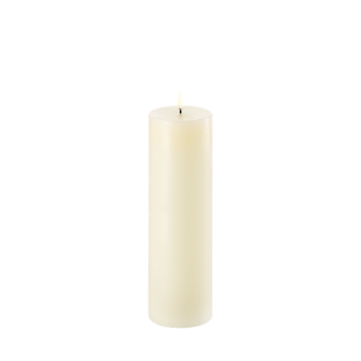 Uyuni-Pillar Candles Smooth-W7,8 x H25cm-UL-PI-IV-C78025