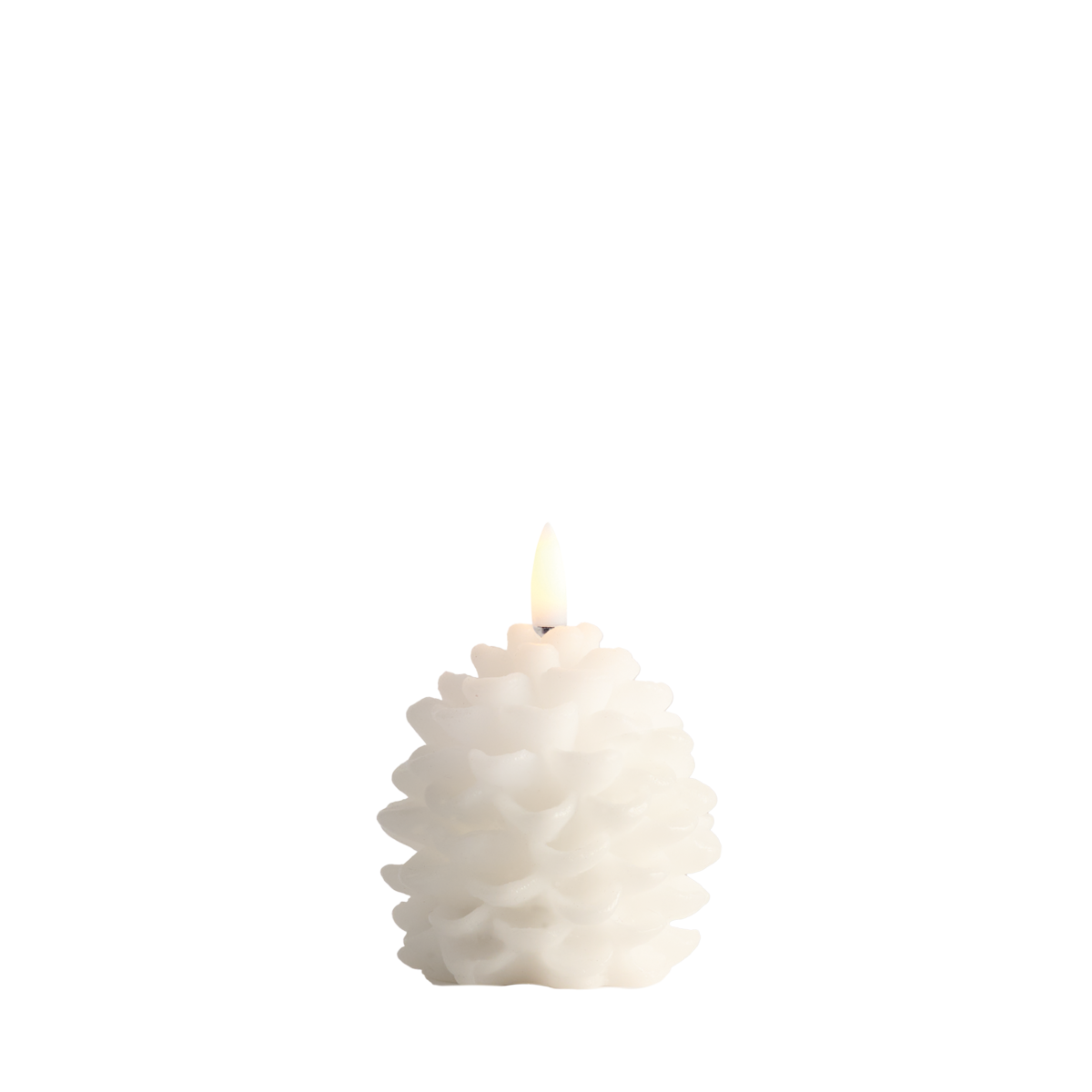 Uyuni-Pine Cone Candles-W7 x H7cm-NW