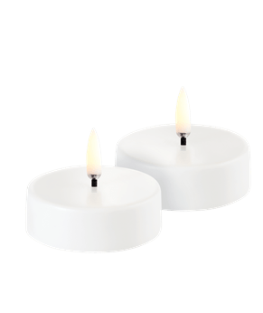 Rechargeable Tealight Maxi
W6,0 x H2,3 cm