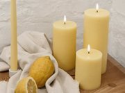 Uyuni-Rustic Pillar Candles-Slim Taper Candles