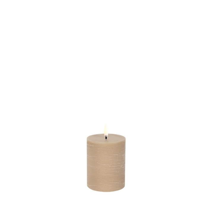 Uyuni-Rustic Pillar Candles-W7,8 x H10-UL-PI-BE-C78010