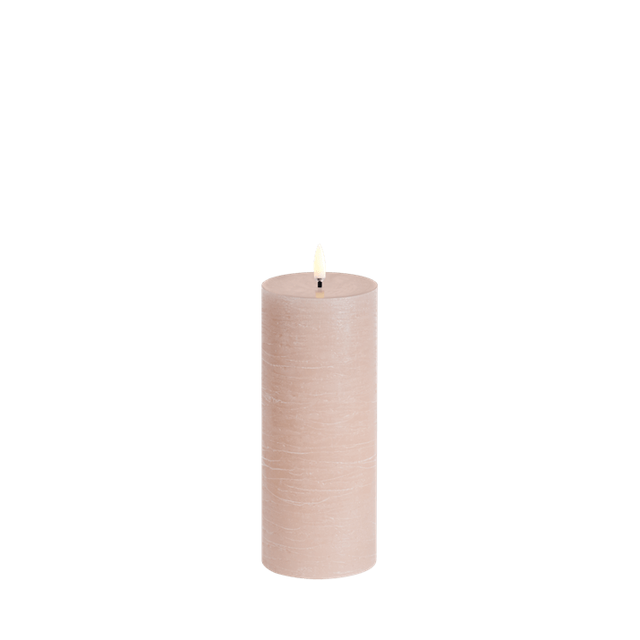 Uyuni-Rustic Pillar Candles-W7,8 x H20,3-UL-PI-BE-C78020