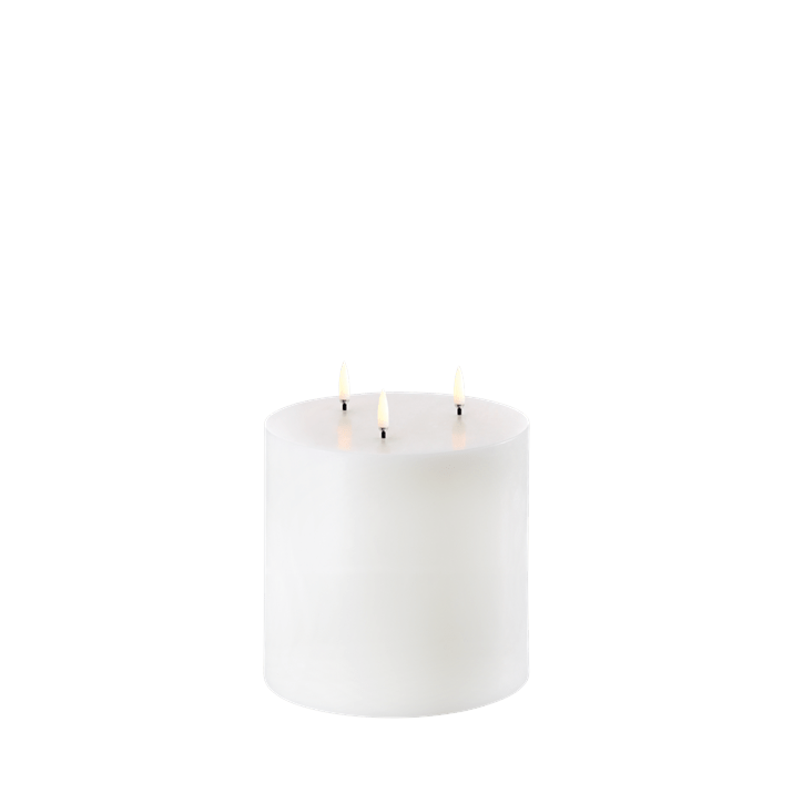 Uyuni-Triple Flame Candle-W15,2 x H15,2cm-UL-TF-NW-C15218