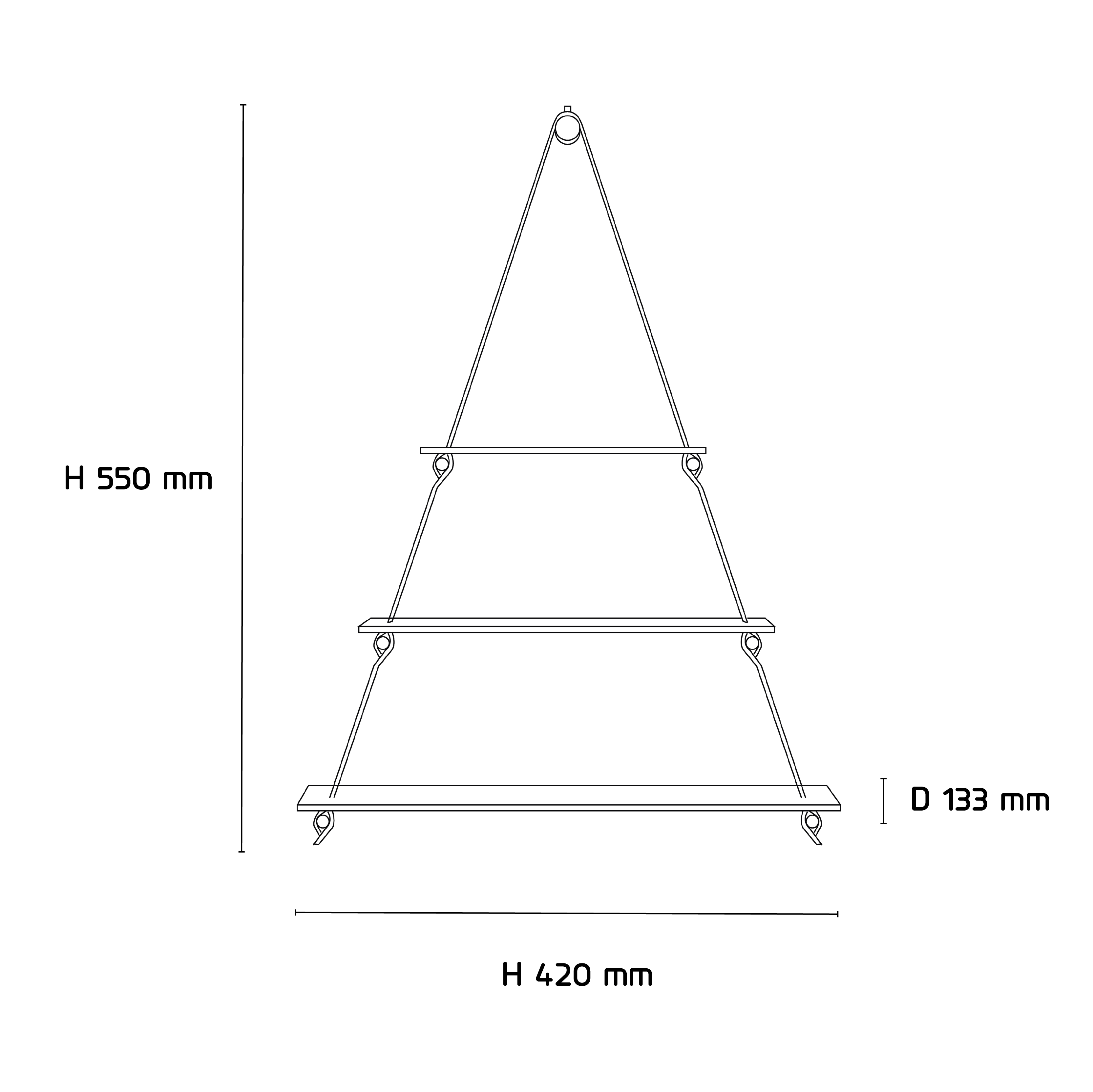 EKTA-Amager Shelf-Product Spec Image