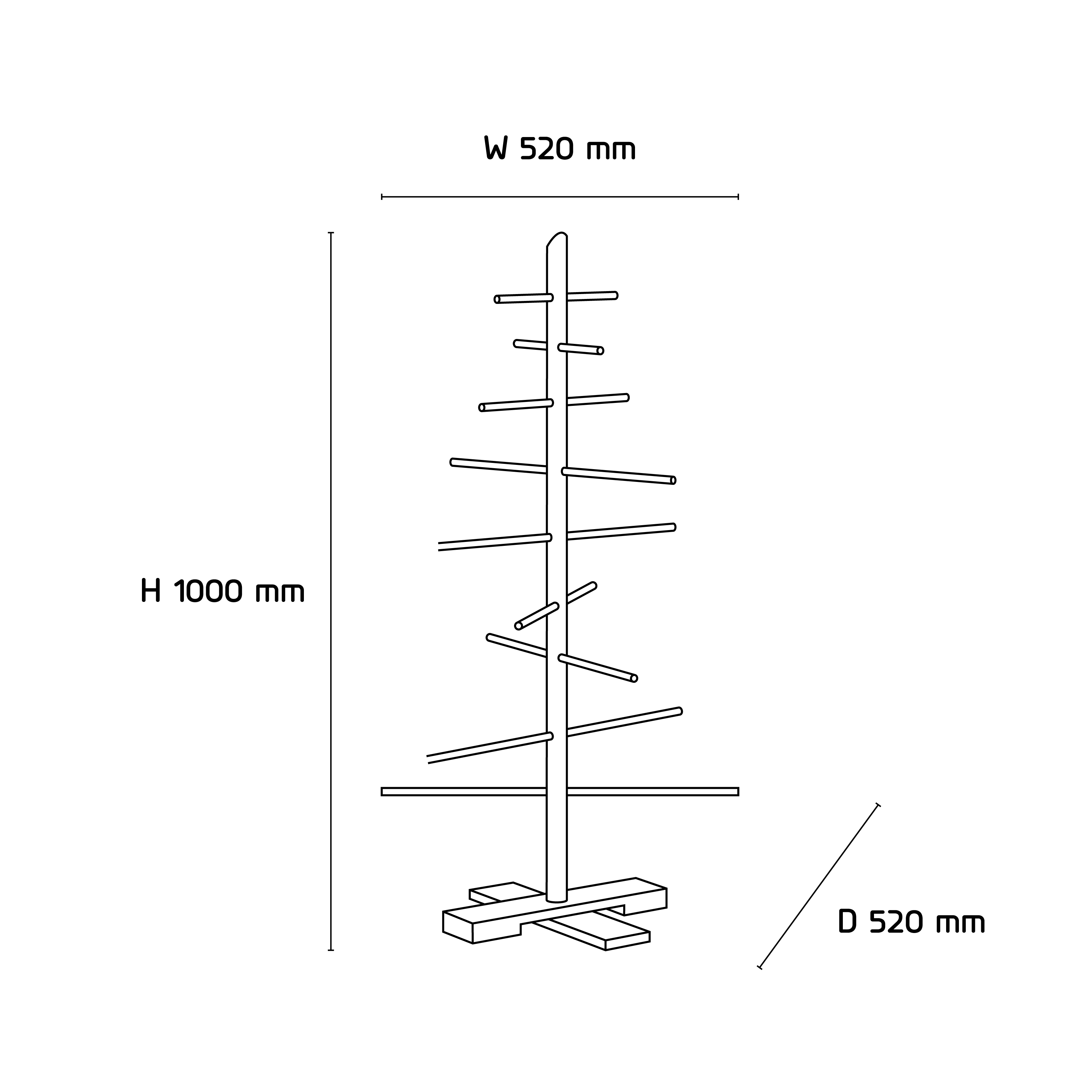 EKTA-Filigrantree Medium-Product Spec Image