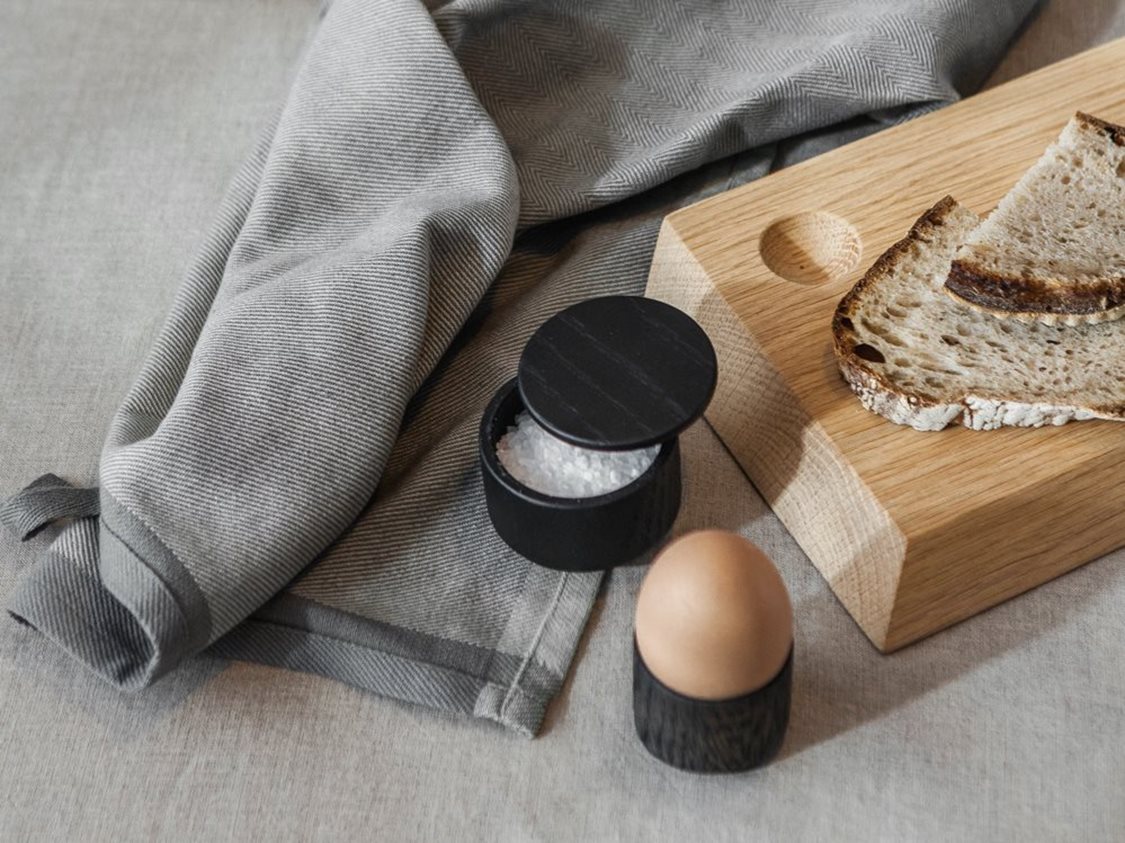 EKTA Living-Salt Me-Egg Me-Cutting Board-Napkin