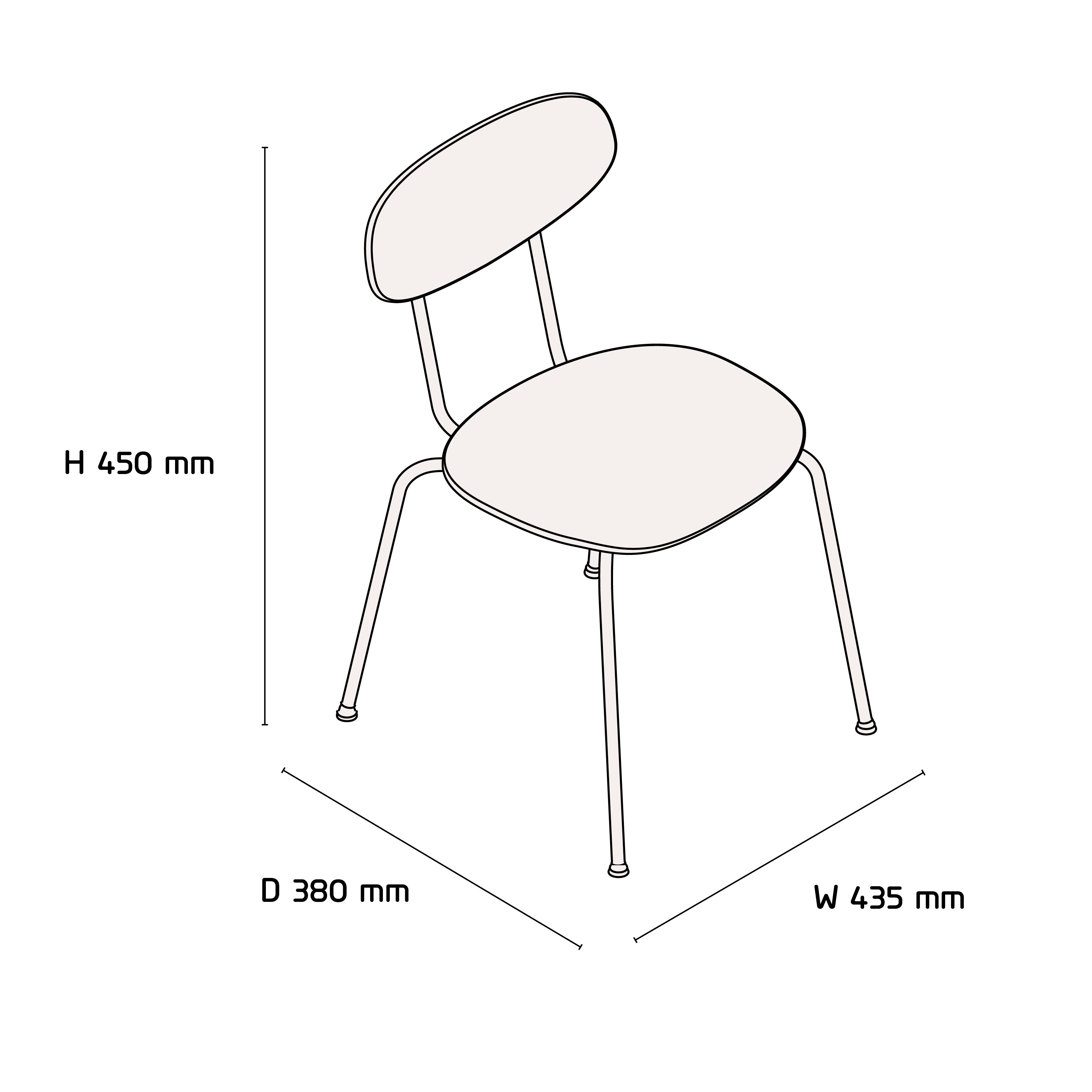 EKTA-Scala Chair-Product Spec Image