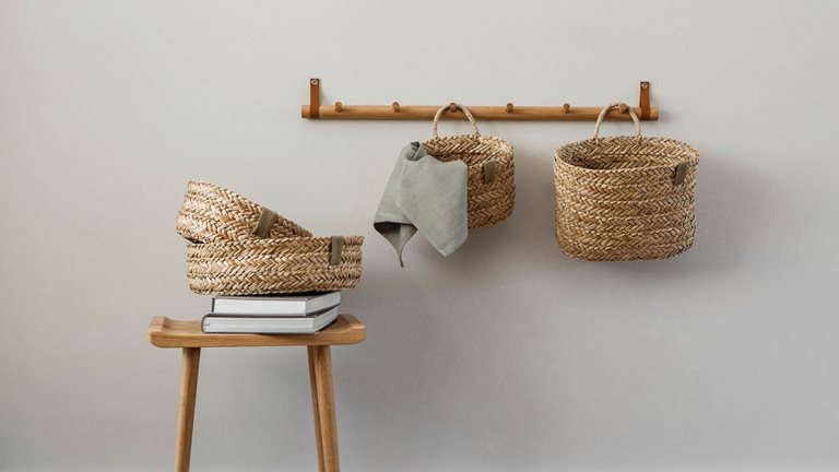 EKTA Living-Rack 6 Dot-Hanging Basket-Table Basket-Scala Stool-Napkin