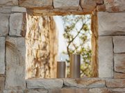 Uyuni-Outdoor Pillar Candle-Sandstone