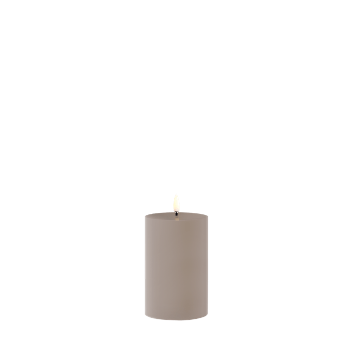 Uyuni-Outdoor Pillar Candle-W7,8 x H12,7cm-Sandstone