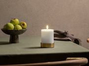 Uyuni-Light Maxi Candleholder-Smooth Pillar Candle