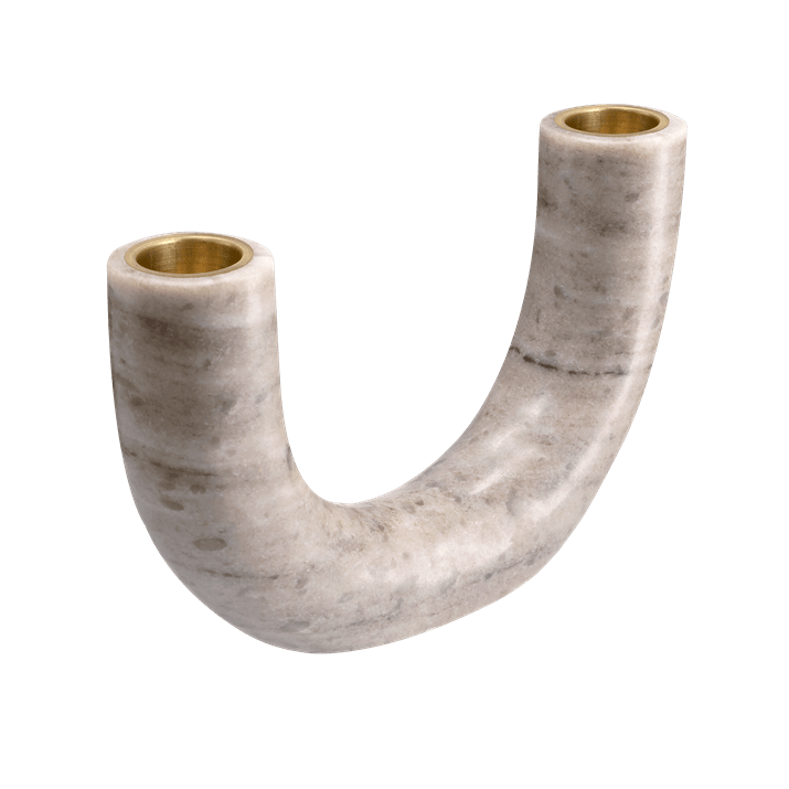 Uyuni-Marble Double Candleholder-UL-30817