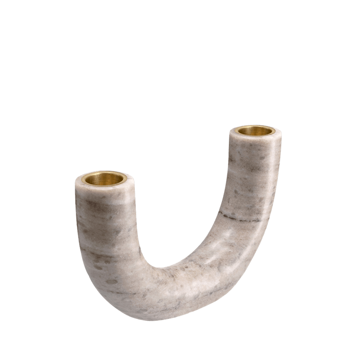 Uyuni-Marble Double Candleholder-UL-30817