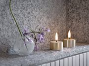 Uyuni-Melted Tealight Candle-Matte Brass