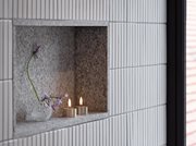 Uyuni-Melted Tealight Candle-Matte Brass