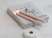 Taper Candle Soft-fit Cap-Rose Pose Powder
