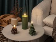 Uyuni-Pine Cone Candle-Christmas Tree Candle-Rustic Pillar Candle
