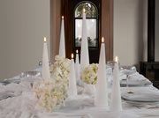 Uyuni-Cone Candles-Nordic White