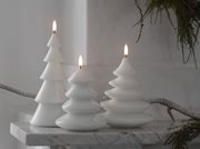 Uyuni-Christmas Tree Candles-Nordic White