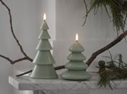 Uyuni-Christmas Tree Candles-Sage Green