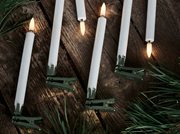 Uyuni-Mini Taper Candle Clips-Dark Green
