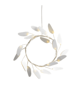 Uyuni-Paper Ornament Mistletoe Ring-UL-40001