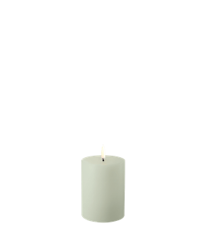 Uyuni-Pillar Candle-Sage Green-7,8x10cm-UL-PI-SG78010