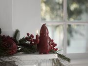 Uyuni-Santa Claus Candle-Carmine Red