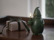 Uyuni-Santa Claus Candle-Olive Green