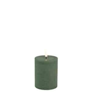 UYUNI-Rustic Pillar Candle-W7,8 x H10,1 cm-UL-PI-OG-78010