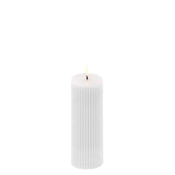 Grooved Pillar Candle