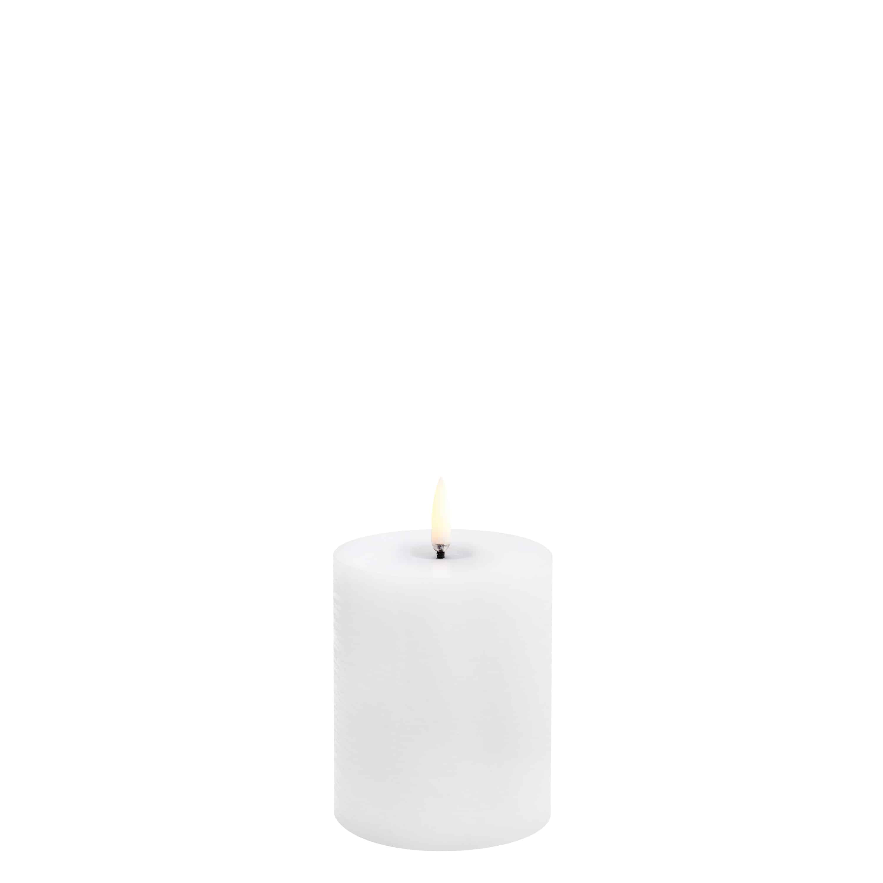 Melted Pillar Candle 7,8 x 10,1cm
