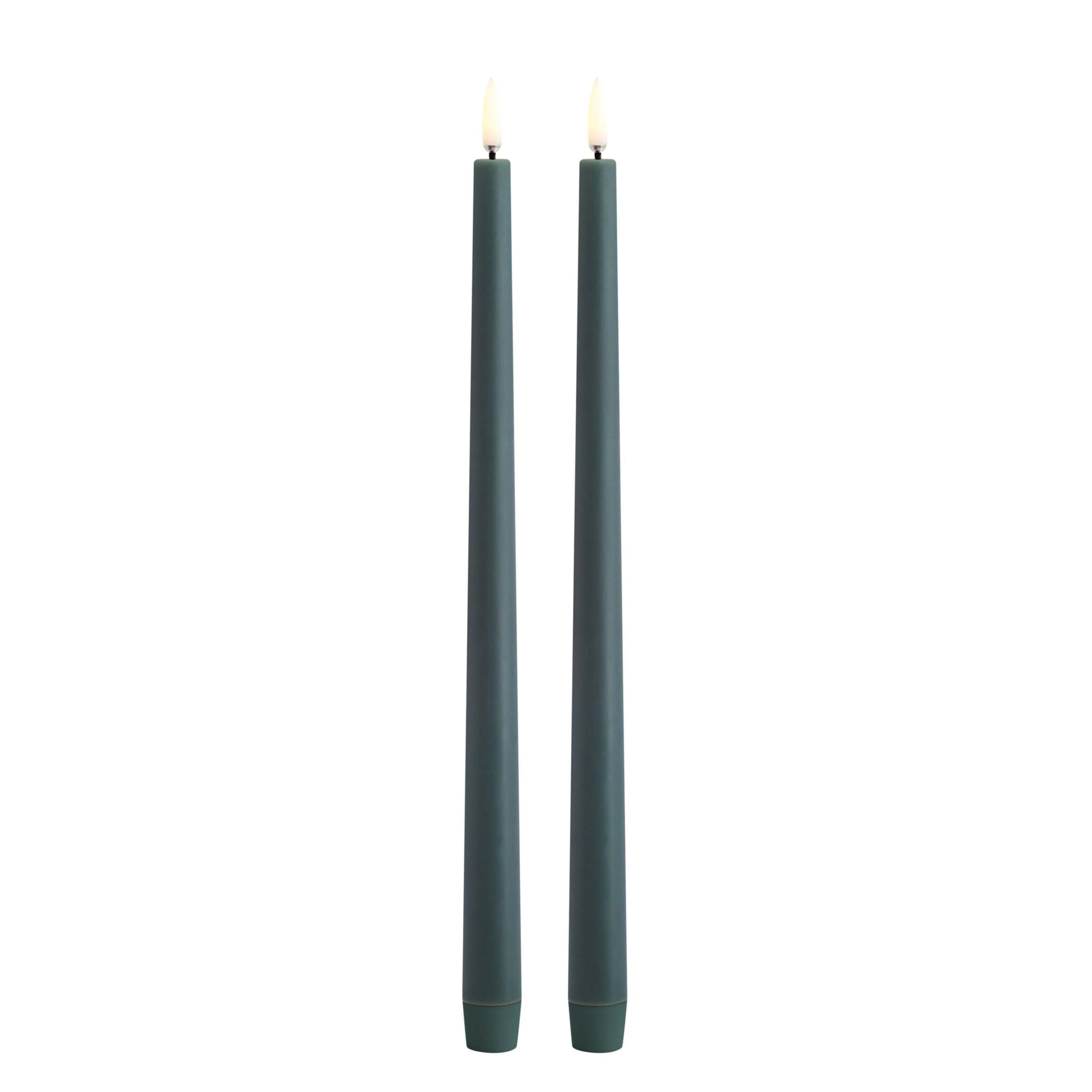 Slim Taper Candle W2,3 x H32 cm (Twin Pack)