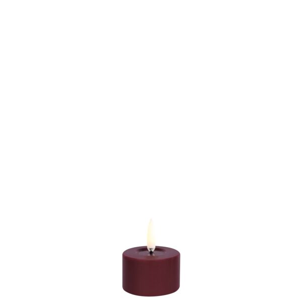 UYUNI-Melted Pillar Candle-H5 x H2,5 cm-UL-PI-WRM0503