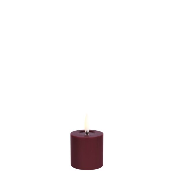 UYUNI-Melted Pillar Candle-H5 x H4,5 cm-UL-PI-WRM0505