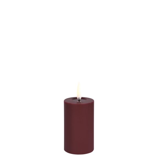 UYUNI-Melted Pillar Candle-H5 x H7,5 cm-UL-PI-WRM0506