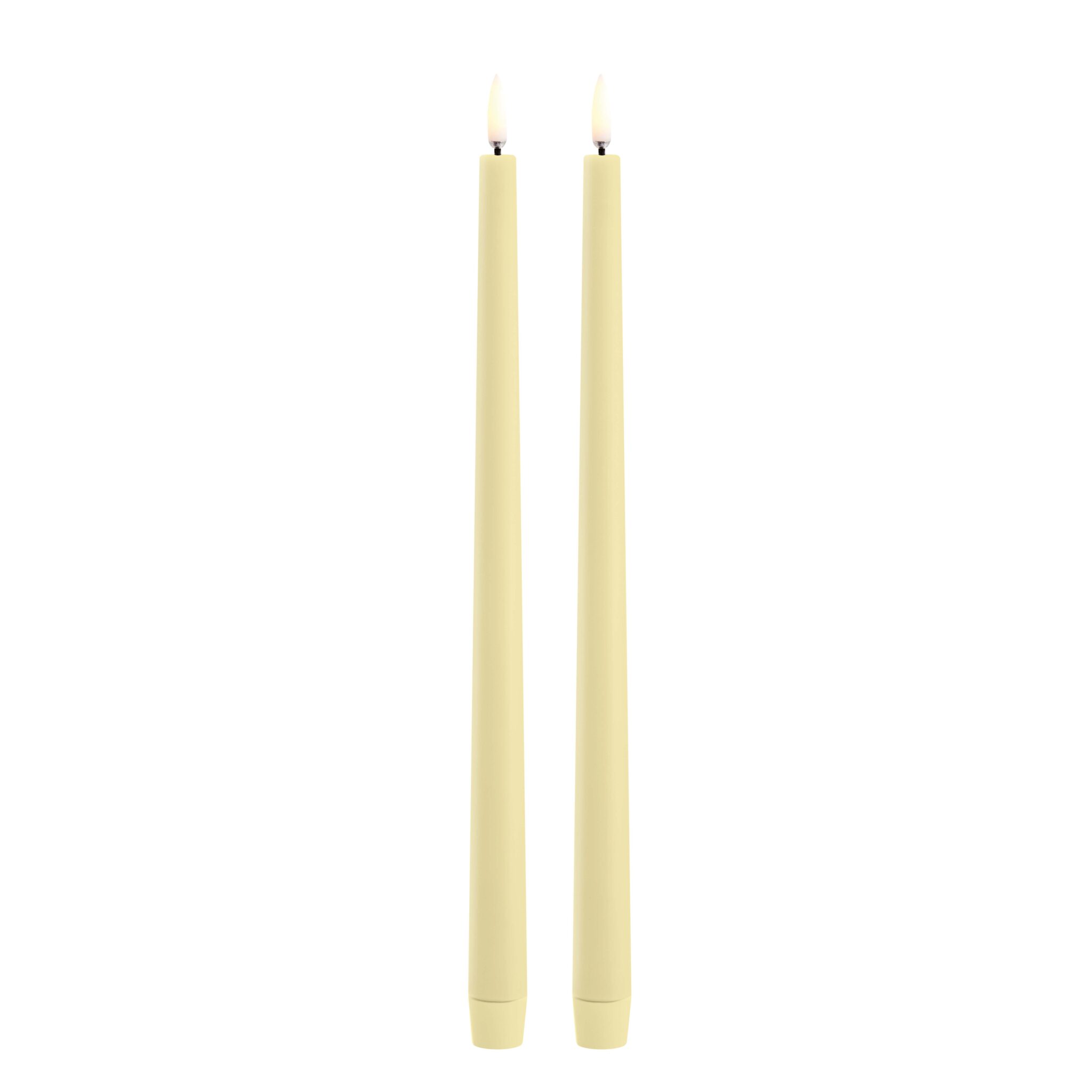 Slim Taper Candle W2,3 x H32 cm (Twin Pack)