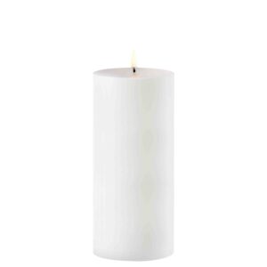 UYUNI-Outdoor Pillar Candles-W8,4 x H20 cm-UL-OU-WH84020